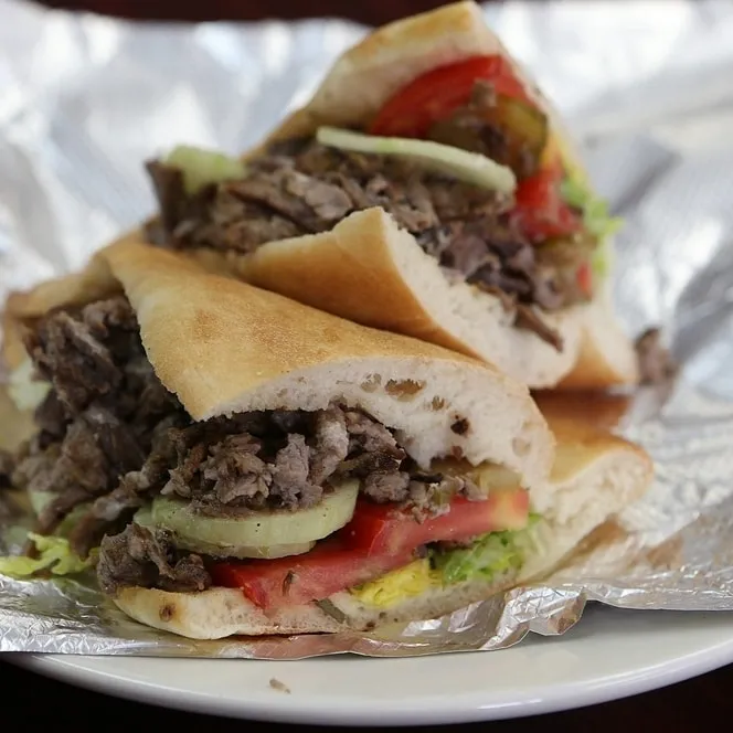 Rindfleisch-Schawarma